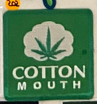 Cotton Mouth Patch - HalfMoonMusic