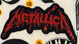 Metallica Blood Patch - HalfMoonMusic