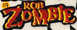 Rob Zombie Yellow Red Patch - HalfMoonMusic