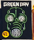 Green Day Gas Mask Patch - HalfMoonMusic