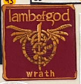 Lamb of God Wrath Patch - HalfMoonMusic