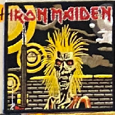 Iron Maiden Yellow Hair Eddie Patch - HalfMoonMusic