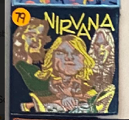 Nirvana Trippy Band Photo Patch - HalfMoonMusic