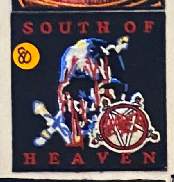 Slayer South of Heaven Patch - HalfMoonMusic