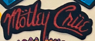 Motley Crue Patch - HalfMoonMusic