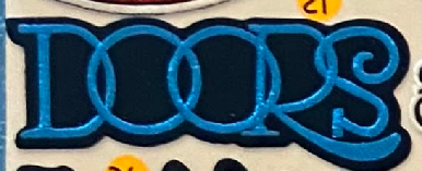 Blue Doors Patch - HalfMoonMusic