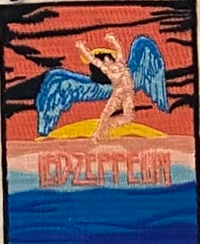 Technicolor Led Zeppelin Icarus Patch - HalfMoonMusic