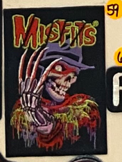 Misfits Freddy Krueger Patch - HalfMoonMusic