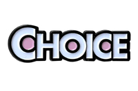 Choice Enamel Pin - HalfMoonMusic
