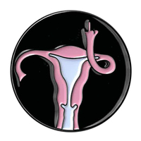 Uteras Enamel Pin - HalfMoonMusic
