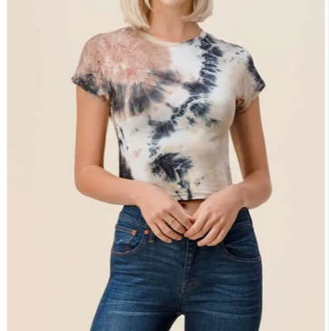 Dolman Sleeve Tie-Dye Tee - HalfMoonMusic