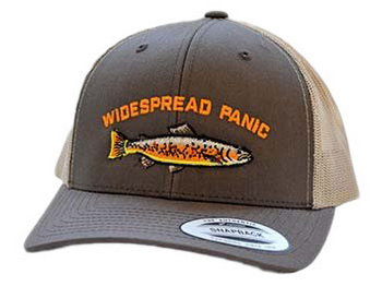 Widespread Panic Trout Fish Trucker Hat - HalfMoonMusic