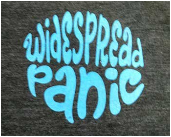 Men's Widespread Panic Note Eater Song Titles T-Shirt - HalfMoonMusic