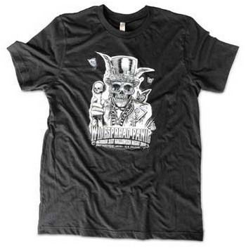Men's Widespread Panic New Orleans Skeleton 2019 T-Shirt - HalfMoonMusic