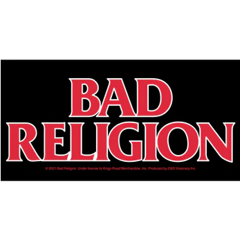 Bad Religion Red Logo Sticker - HalfMoonMusic