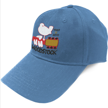 Woodstock Classic Bird Guitar Logo Baseball Cap - HalfMoonMusic