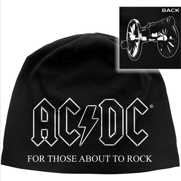 AC/DC For Those About To Rock Cannon Beanie - HalfMoonMusic