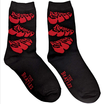 The Beatles Red Rubber Soul Unisex Ankle Socks - HalfMoonMusic