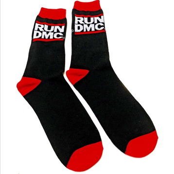 Run DMC Classic Logo Unisex Ankle Socks - HalfMoonMusic