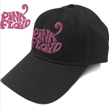 Pink Floyd Retro Pink Swirl Baseball Cap - HalfMoonMusic
