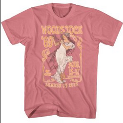 Men's Woodstock Flower Child T-Shirt - HalfMoonMusic