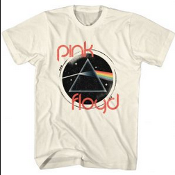 Men's Pink Floyd DSOTM Circle T-Shirt - HalfMoonMusic