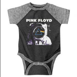 Pink Floyd Astronaut Baseball Onesie - HalfMoonMusic