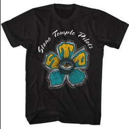 Men's Stone Temple Pilots Flower Eye T-Shirt - HalfMoonMusic
