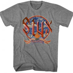 Men's Styx Paradise Clouds T-Shirt - HalfMoonMusic