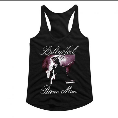 Women's Billy Joel Piano Man Tank Top - HalfMoonMusic