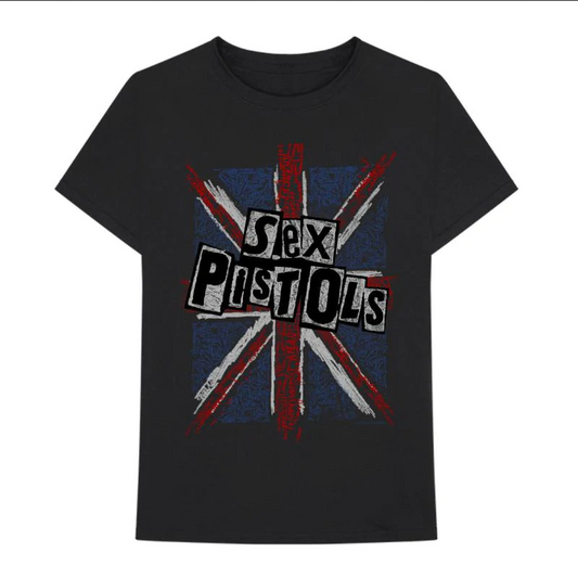 Men's Sex Pistols Union Jack T-Shirt - HalfMoonMusic
