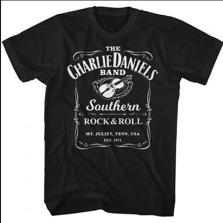 Men's Charlie Daniels Band Southern T-Shirt - HalfMoonMusic