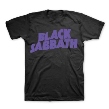 Men's Black Sabbath Logo T-Shirt - HalfMoonMusic