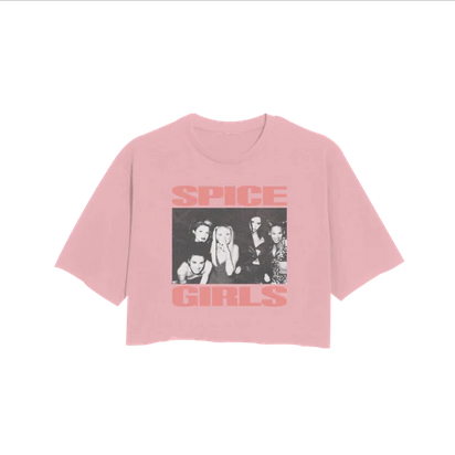 Women's Spice Girls Cropped T-Shirt - HalfMoonMusic