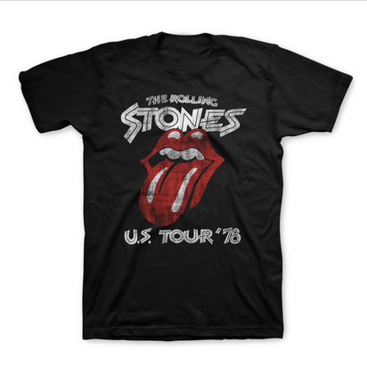 Men's Rolling Stones 1978 Tour T-Shirt - HalfMoonMusic