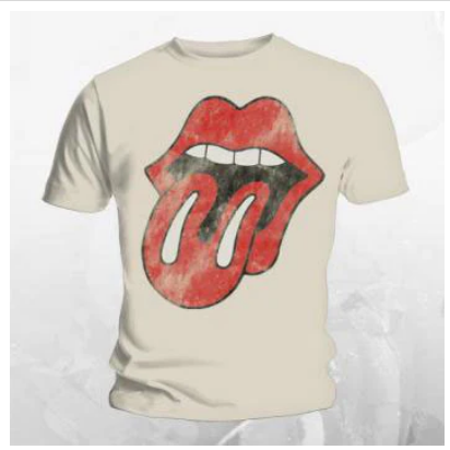 Men's Rolling Stones Tongue T-Shirt - HalfMoonMusic