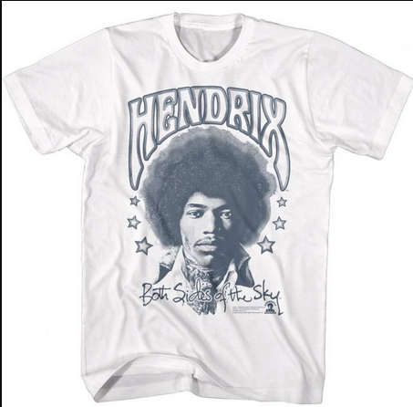 Men's Jimi Hendrix Both Sides of the Sky T-Shirt - HalfMoonMusic