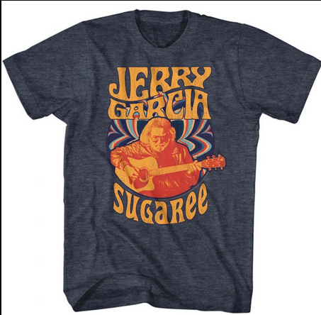 Men's Jerry Garcia Psychedelic Circle T-Shirt - HalfMoonMusic