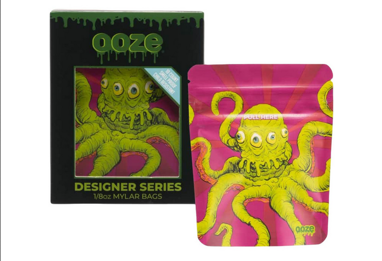 Ooze Designer Smell-Proof Mylar Bags - HalfMoonMusic