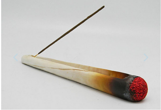 Burning Cigarette Incense Burner - HalfMoonMusic