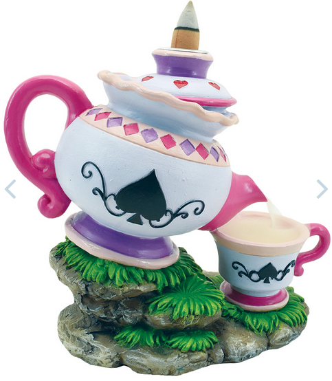 Teapot Backflow Incense Burner - HalfMoonMusic