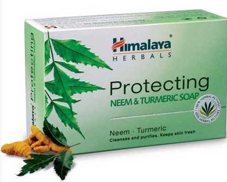 Neem and Turmeric Herbal Bar Soap - HalfMoonMusic