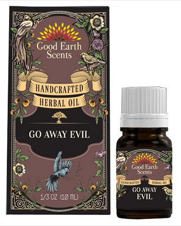 Go Away Evil Herbal Oil - HalfMoonMusic