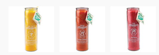 Chakra Candles - HalfMoonMusic