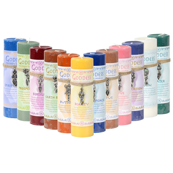 Goddess Fragrance Candles - HalfMoonMusic