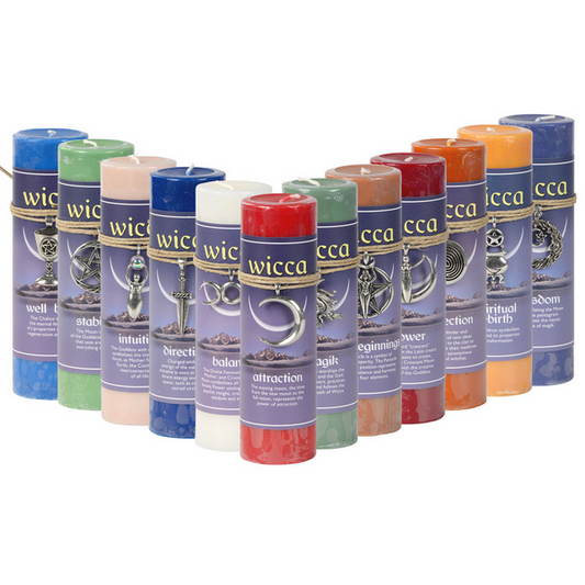 Wicca Candles - HalfMoonMusic