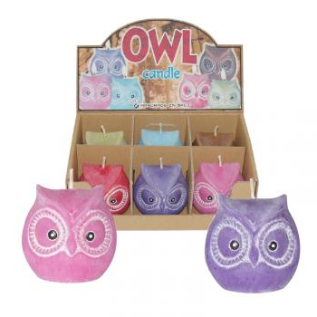 Owl Votive Candle - HalfMoonMusic