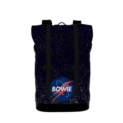 David Bowie Space Heritage Backpack - HalfMoonMusic