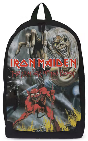 Iron Maiden Number of the Beast Backpack - HalfMoonMusic