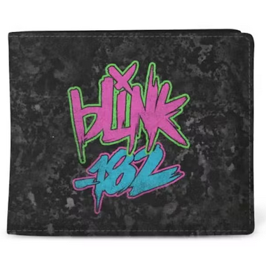 Blink-182 Logo Wallet - HalfMoonMusic
